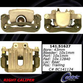 Centric Semi-Loaded Brake Caliper, Centric Parts 141.51627