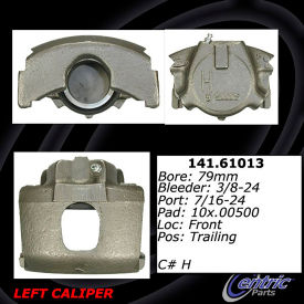 Centric Semi-Loaded Brake Caliper, Centric Parts 141.61013 Centric Semi-Loaded Brake Caliper, Centric Parts 141.61013