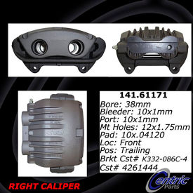 Centric Semi-Loaded Brake Caliper, Centric Parts 141.61171
