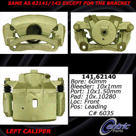 Centric Semi-Loaded Brake Caliper, Centric Parts 141.62140 Centric Semi-Loaded Brake Caliper, Centric Parts 141.62140