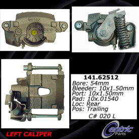 Centric Semi-Loaded Brake Caliper, Centric Parts 141.62512
