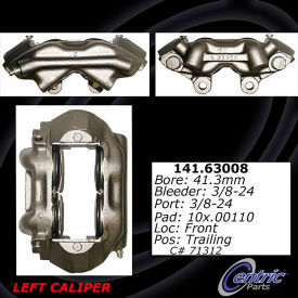 Centric Semi-Loaded Brake Caliper, Centric Parts 141.63008