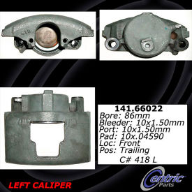 Centric Semi-Loaded Brake Caliper, Centric Parts 141.66022