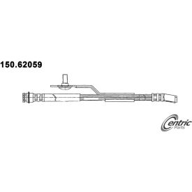 Centric Brake Hose, Centric Parts 150.62059 Centric Brake Hose, Centric Parts 150.62059