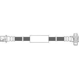 Centric Brake Hose, Centric Parts 150.66412 Centric Brake Hose, Centric Parts 150.66412