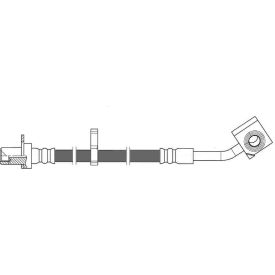 Centric Brake Hose, Centric Parts 150.67124 Centric Brake Hose, Centric Parts 150.67124