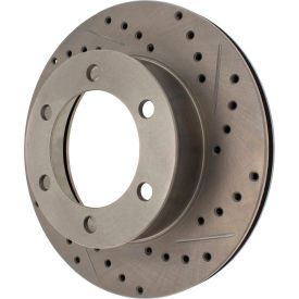 StopTech Select Sport Drilled and Slotted Brake Rotor; Front Left, StopTech 227.44109L