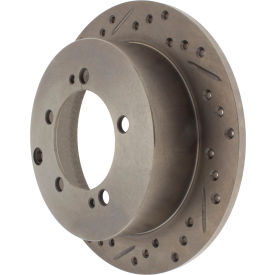 StopTech Select Sport Drilled and Slotted Brake Rotor; Rear Right, StopTech 227.46047R StopTech Select Sport Drilled and Slotted Brake Rotor; Rear Right, StopTech 227.46047R