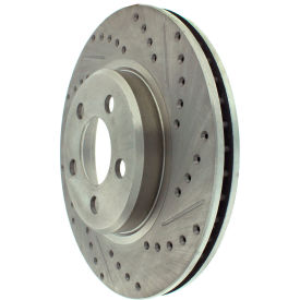 StopTech Select Sport Drilled and Slotted Brake Rotor; Front Left, StopTech 227.63059L