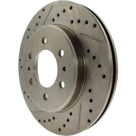 StopTech Select Sport Drilled and Slotted Brake Rotor; Front Right, StopTech 227.65130R