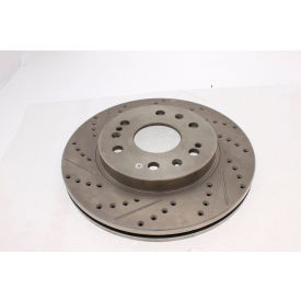 StopTech Select Sport Drilled and Slotted Brake Rotor; Front Right, StopTech 227.66057R