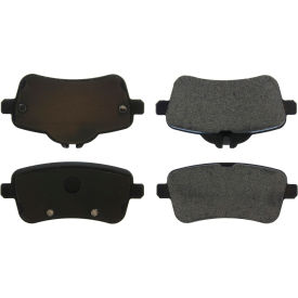 Centric Premium Semi-Metallic Brake Pads with Shims and Hardware, Centric Parts 300.16300