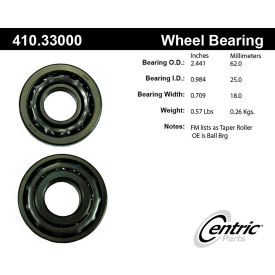 C-Tek Standard Wheel Bearing and Race Set, C-Tek 410.33000E C-Tek Standard Wheel Bearing and Race Set, C-Tek 410.33000E
