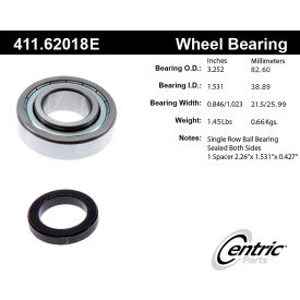 C-Tek Standard Axle Shaft Bearing Assembly Single Row, C-Tek 411.62018E C-Tek Standard Axle Shaft Bearing Assembly Single Row, C-Tek 411.62018E