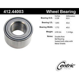 C-Tek Standard Double Row Wheel Bearing, C-Tek 412.44003E