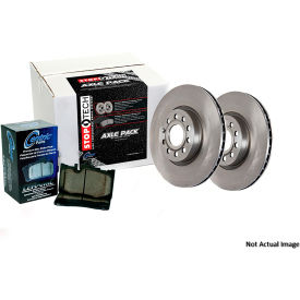StopTech Street Axle Pack; Drilled and Slotted; Front Brake Kit, StopTech 938.33088 StopTech Street Axle Pack; Drilled and Slotted; Front Brake Kit, StopTech 938.33088