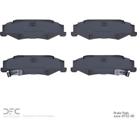 DFC Track/Street Pads - Low Metallic - Dynamic Friction Company 1000-0732-00