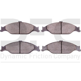 DFC Track/Street Pads - Low Metallic - Dynamic Friction Company 1000-0804-00