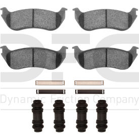 DFC Heavy Duty Pads and Hardware Kit - Dynamic Friction Company 1214-0881-01