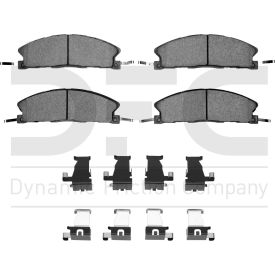 DFC Heavy Duty Pads and Hardware Kit - Dynamic Friction Company 1214-1611-12 DFC Heavy Duty Pads and Hardware Kit - Dynamic Friction Company 1214-1611-12