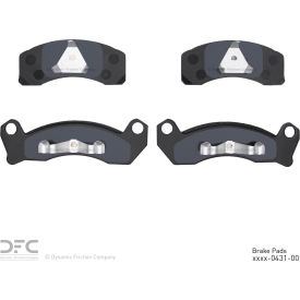 DFC 3000 Ceramic Brake Pads - Dynamic Friction Company 1310-0431-00