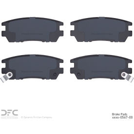 DFC 3000 Ceramic Brake Pads - Dynamic Friction Company 1310-0567-00 DFC 3000 Ceramic Brake Pads - Dynamic Friction Company 1310-0567-00