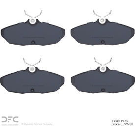 DFC 3000 Ceramic Brake Pads - Dynamic Friction Company 1310-0599-00