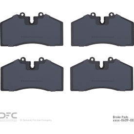 DFC 3000 Ceramic Brake Pads - Dynamic Friction Company 1310-0609-00