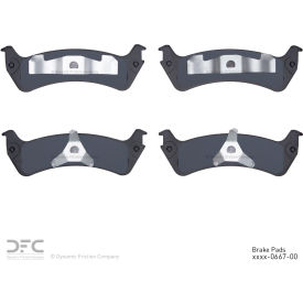 DFC 3000 Ceramic Brake Pads - Dynamic Friction Company 1310-0667-00