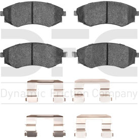 DFC 3000 Ceramic Pads and Hardware Kit - Dynamic Friction Company 1310-0700-03 DFC 3000 Ceramic Pads and Hardware Kit - Dynamic Friction Company 1310-0700-03
