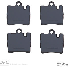 DFC 3000 Ceramic Brake Pads - Dynamic Friction Company 1310-0848-00
