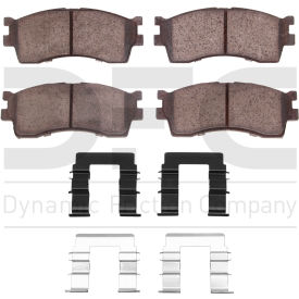 DFC 3000 Ceramic Pads and Hardware Kit - Dynamic Friction Company 1310-0889-01