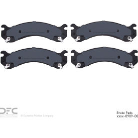 DFC 3000 Ceramic Brake Pads - Dynamic Friction Company 1310-0909-00