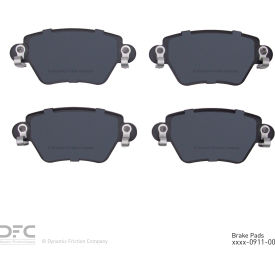 DFC 3000 Ceramic Brake Pads - Dynamic Friction Company 1310-0911-00