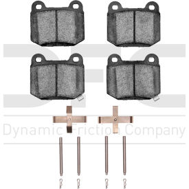 DFC 3000 Ceramic Pads and Hardware Kit - Dynamic Friction Company 1310-0961-01