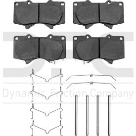 DFC 3000 Ceramic Pads and Hardware Kit - Dynamic Friction Company 1310-0976-02