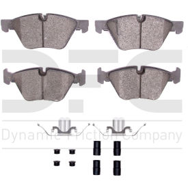 DFC 3000 Ceramic Pads and Hardware Kit - Dynamic Friction Company 1310-1061-11 DFC 3000 Ceramic Pads and Hardware Kit - Dynamic Friction Company 1310-1061-11