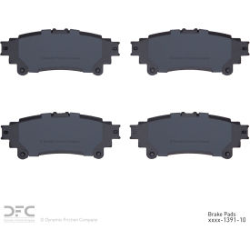 DFC 3000 Ceramic Brake Pads - Dynamic Friction Company 1310-1391-10