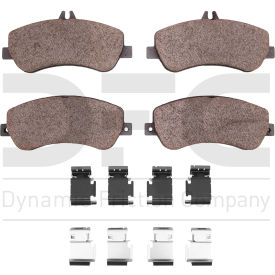 DFC 3000 Ceramic Pads and Hardware Kit - Dynamic Friction Company 1310-1406-01
