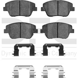 DFC 3000 Ceramic Pads and Hardware Kit - Dynamic Friction Company 1310-1444-01 DFC 3000 Ceramic Pads and Hardware Kit - Dynamic Friction Company 1310-1444-01