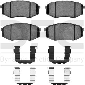 DFC 3000 Ceramic Pads and Hardware Kit - Dynamic Friction Company 1310-1447-01 DFC 3000 Ceramic Pads and Hardware Kit - Dynamic Friction Company 1310-1447-01