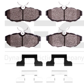 DFC 3000 Ceramic Pads and Hardware Kit - Dynamic Friction Company 1310-1465-01