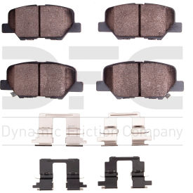 DFC 3000 Ceramic Pads and Hardware Kit - Dynamic Friction Company 1310-1679-02 DFC 3000 Ceramic Pads and Hardware Kit - Dynamic Friction Company 1310-1679-02