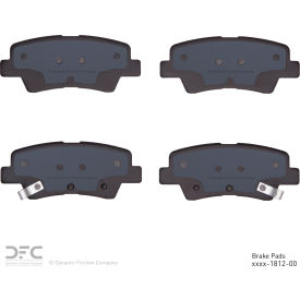 DFC 3000 Ceramic Brake Pads - Dynamic Friction Company 1310-1812-00