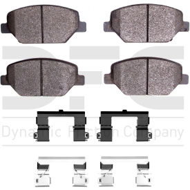 DFC 3000 Ceramic Pads and Hardware Kit - Dynamic Friction Company 1310-1886-01 DFC 3000 Ceramic Pads and Hardware Kit - Dynamic Friction Company 1310-1886-01