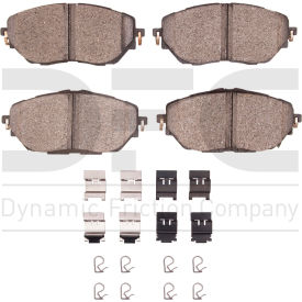 DFC 3000 Ceramic Pads and Hardware Kit - Dynamic Friction Company 1310-2065-01 DFC 3000 Ceramic Pads and Hardware Kit - Dynamic Friction Company 1310-2065-01
