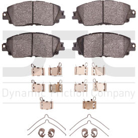 DFC 3000 Ceramic Pads and Hardware Kit - Dynamic Friction Company 1310-2076-01