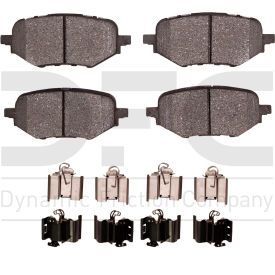 DFC 3000 Ceramic Pads and Hardware Kit - Dynamic Friction Company 1310-2116-01 DFC 3000 Ceramic Pads and Hardware Kit - Dynamic Friction Company 1310-2116-01