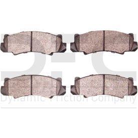 DFC 3000 Semi-Metallic Brake Pads - Dynamic Friction Company 1311-0036-00 DFC 3000 Semi-Metallic Brake Pads - Dynamic Friction Company 1311-0036-00