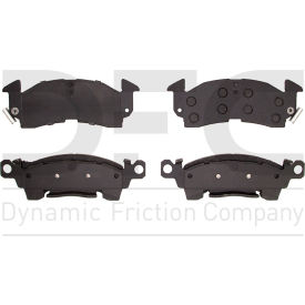 DFC 3000 Semi-Metallic Brake Pads - Dynamic Friction Company 1311-0122-00